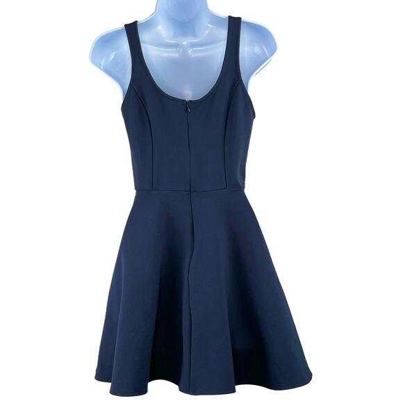 Superdown x Draya Michele Revolve Navy Blue Fit & Flare Mini Dress XS/Small - Picture 3 of 13
